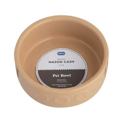 Mason Cash Pot Dog Bowl Yellow 180mm - Image 2