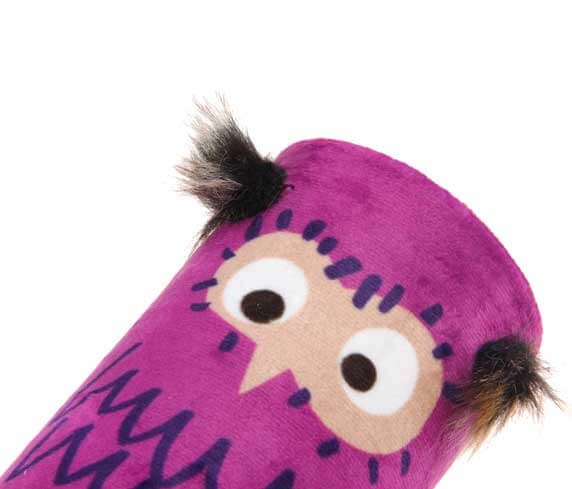 GiGwi Cat Melody Chaser Owl Tube with Sound Chip - Image 4